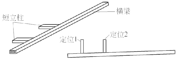 圖4-4鈑金加工件用扁鋼制作的樣桿